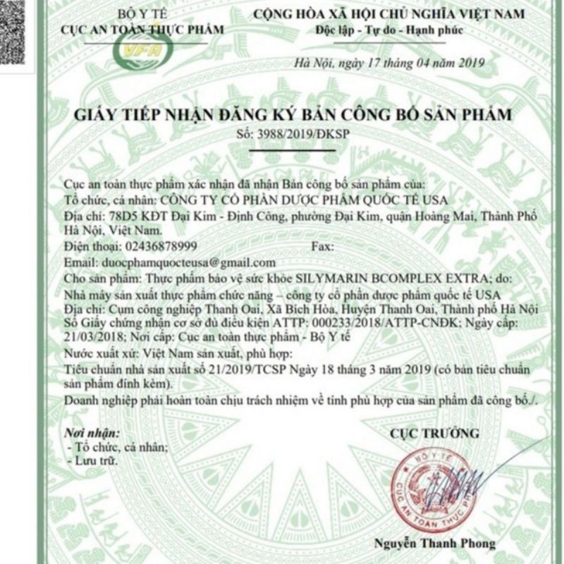 Giải độc gan Sylimarin 120mg