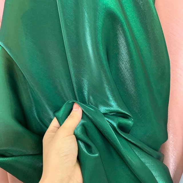 ⚡Giá sỉ⚡Vải voan tơ sống organza óng ánh nhiều màu may váy đầm sơ mi
