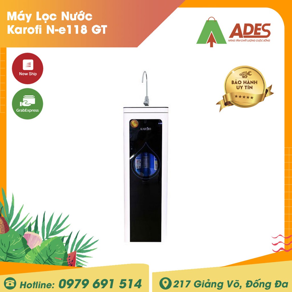 Máy Lọc Nước Karofi N-e118 GT | Chính Hãng, Giá Rẻ