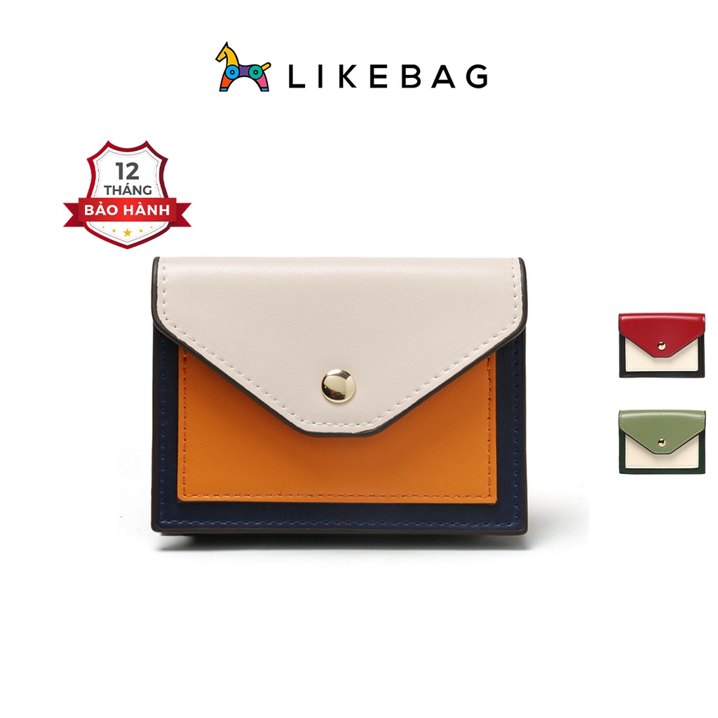 Ví nữ mini cầm tay LIKEBAG basic trẻ trung 928302 - LIBAGI
