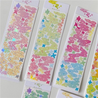 Sticker chảy nhiều màu - Sticker trang trí Toploader/Bullet Journal