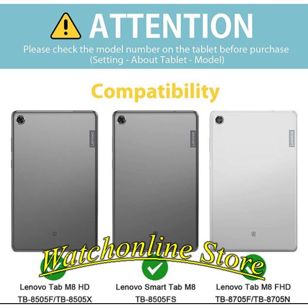 Bao da xoay thông minh Lenovo Tab M8 TB-8505 8505F 8505X M8 FHD TB-8705F 8705X 8705N