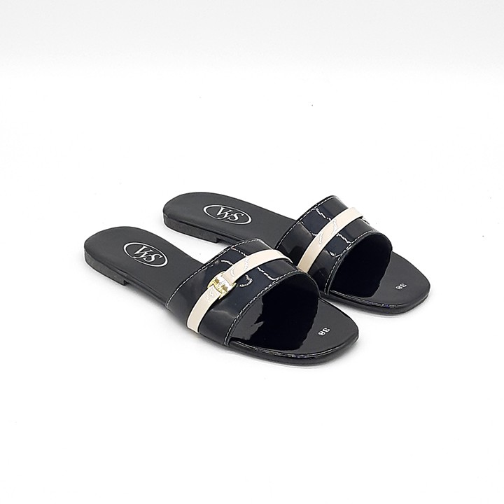 Dép lê bệt nữ quai ngang khoá vuông xinh xắn thời trang VYS TA6331 (Nhiều Màu)