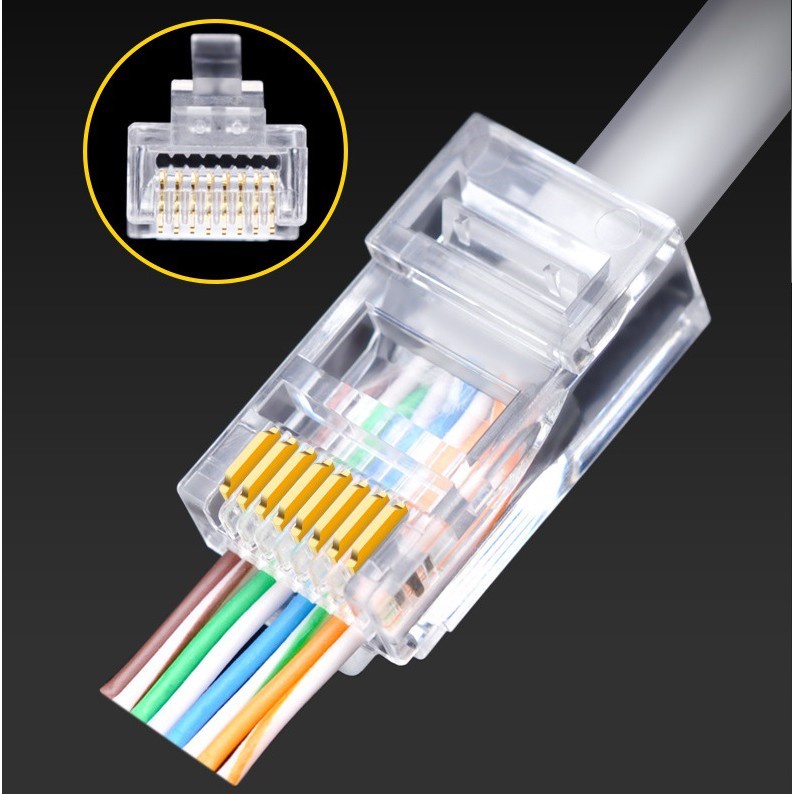 Hạt mạng xuyên thấu RJ45 VH