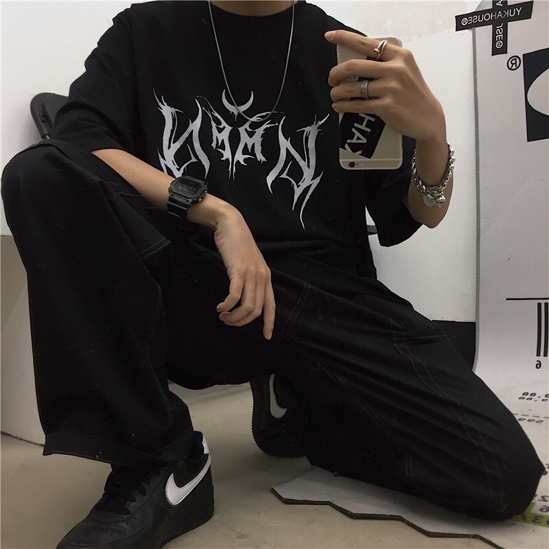Áo thun nam nữ unisex tay lỡ CHỮ KIỂU basic tee phông form rộng oversize nhiều màu cotton dáng xuông – SamMy96 Shop