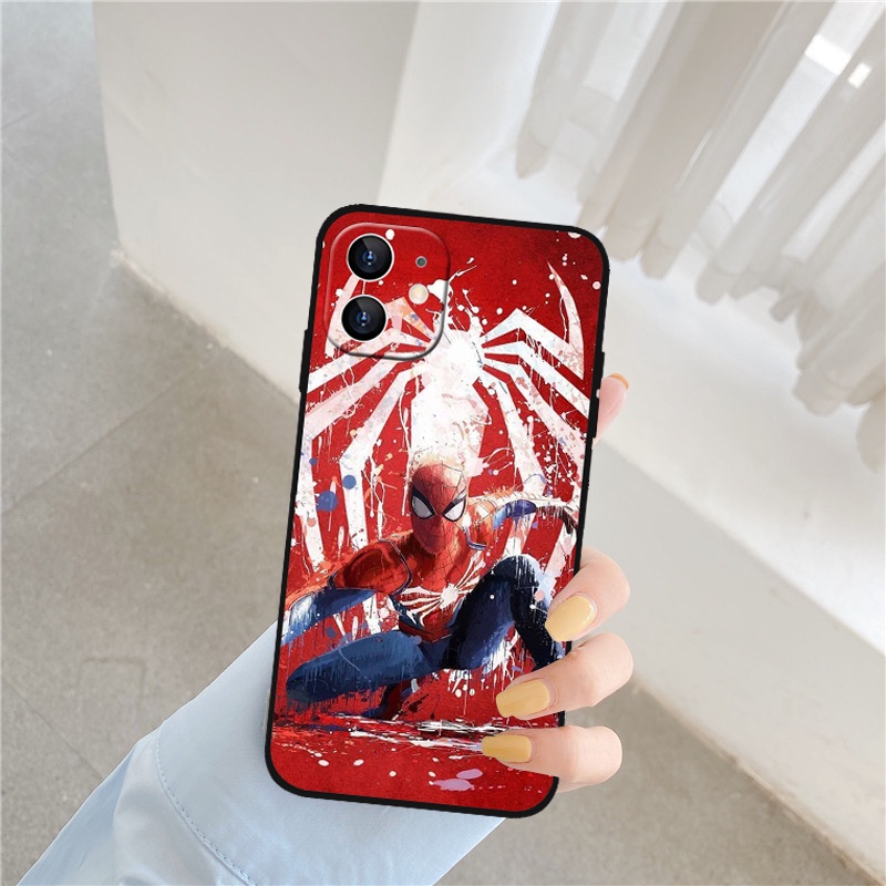 Ốp Điện Thoại Dẻo Hình Siêu Anh Hùng Cho iPhone 14 13 12 11Promax 14Plus X XS XR XSMAX 6 6s 6plus / 6splus 7 8 SE2020 7plus / 8Plus DC