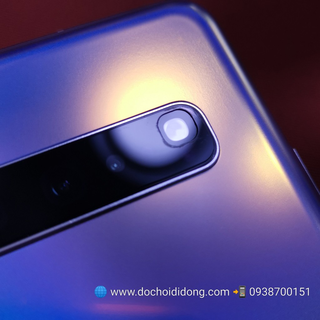 Miếng Dán bảo vệ Camera Samsung S10 5G nguyên liệu nhựa nano chức năng cường lực