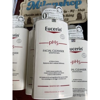 ✅(Chính Hãng) Sữa rửa mặt cho da nhạy cảm Eucerin PH5 400ml