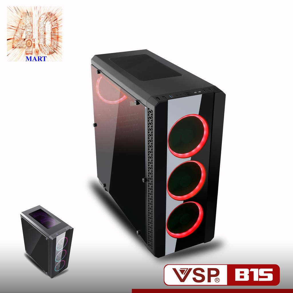 Vỏ Case máy tính VSP B15 Gaming - HÀNG MỚI