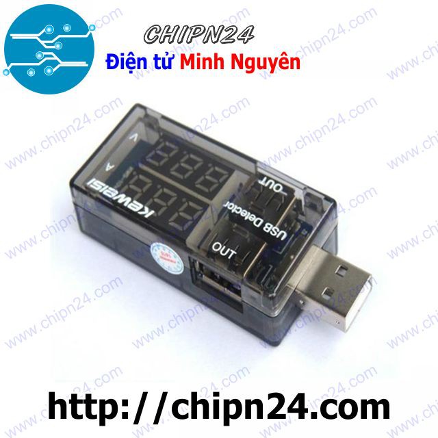 Thiết bị Đo dòng áp cổng USB V2 (2 Màn hình)