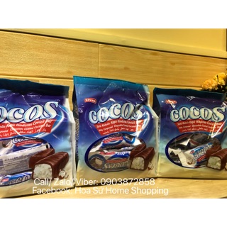 CHOCOLATE NHÂN DỪA COCCOS ELVAN 500G [HSD: 04.2021]