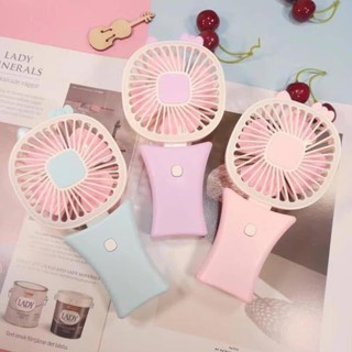 Quạt Mini Cầm Tay Cute Có Đế