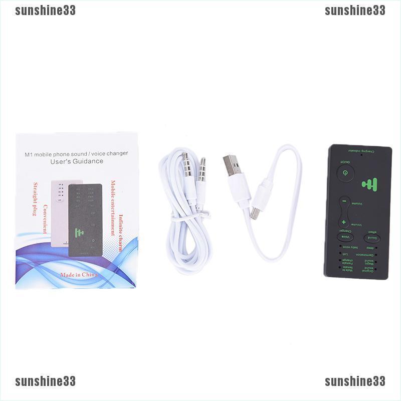 Máy thay đổi giọng nói 7 chế độ dành cho máy tính/laptop/máy tính bảng chất lượng cao