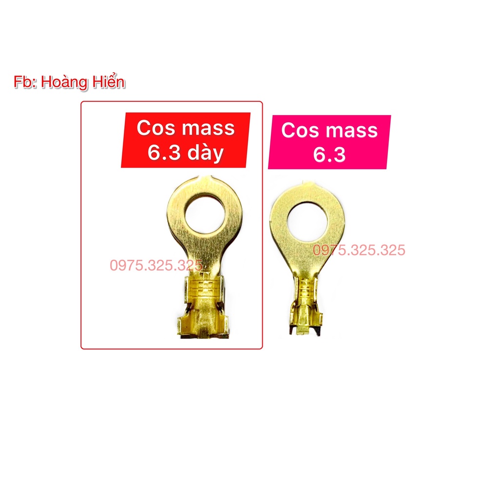 Cos ĐÀI LOAN dày - cos mass 6.3 DÀY cốt cọc bình socket terminal Connector housing iiib HS HS Seido at171 at61