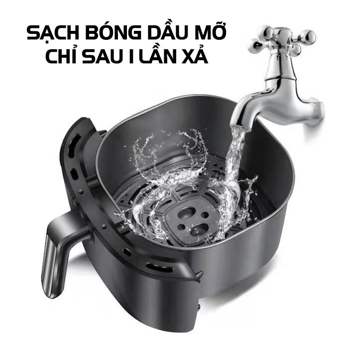 Nồi chiên không dầu Camel , Chiên dùng không dầu, không khói, bảo hành 9 tháng