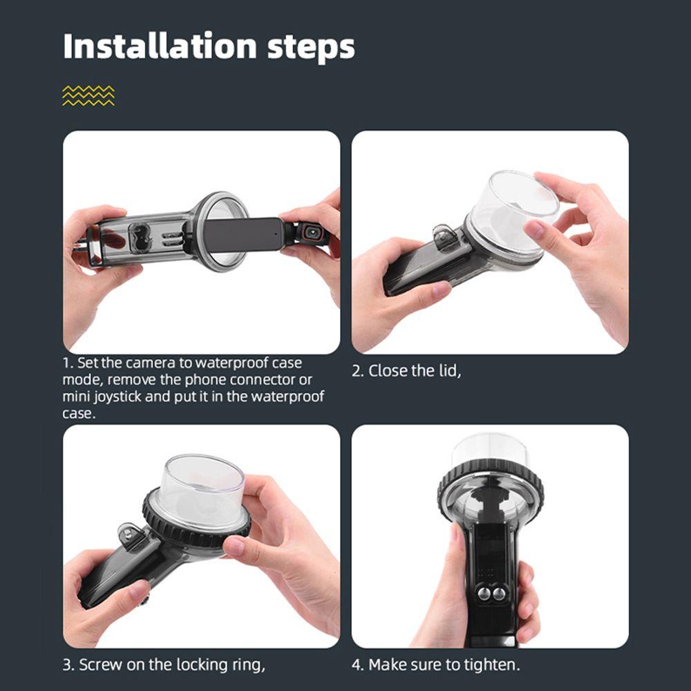 JONYE Vỏ Bảo Vệ Chống Thấm Nước Cho DJI Osmo Pocket 2
