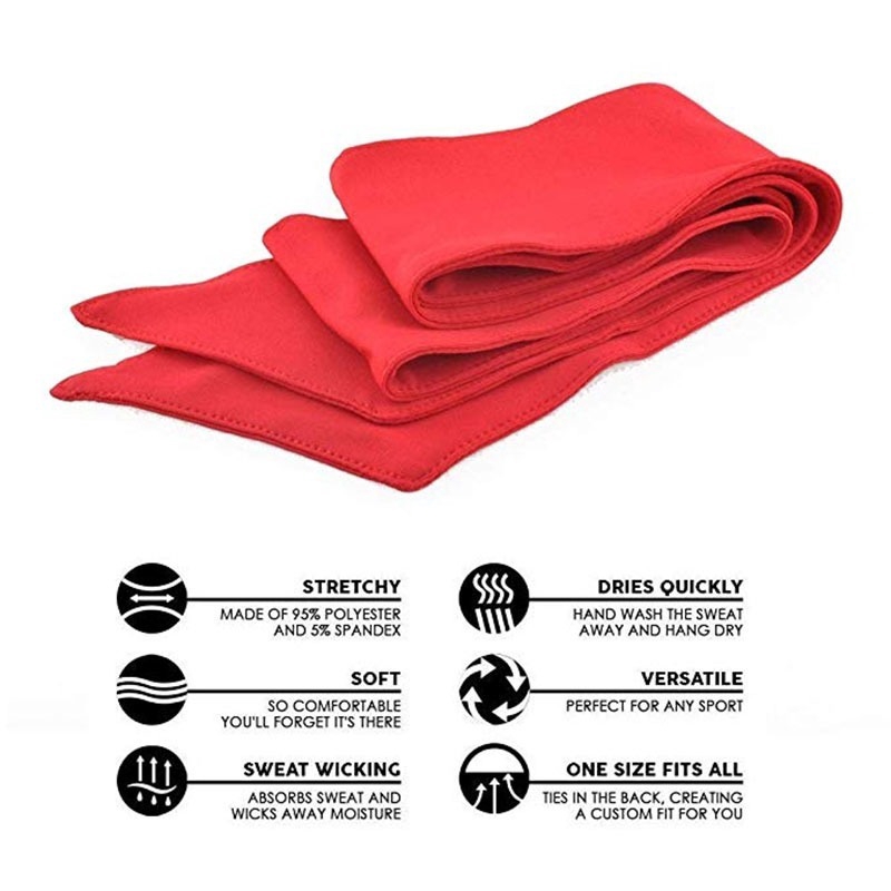 Băng Đô Thể Thao Co Giãn Thấm Hút Mồ Hôi