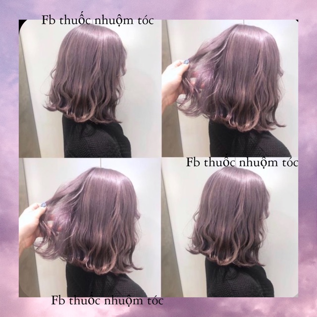 [SALE 30%] THUỐC NHUỘM TÓC THỜI TRANG #TÍM_KHÓI TREND 2020 ❌ | BigBuy360 - bigbuy360.vn