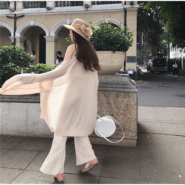 Áo Choàng Đi Biển Áo Cardigan Áo Khoác Mỏng Dáng Dài Chất Đẹp Quảng Châu ACD1 | BigBuy360 - bigbuy360.vn