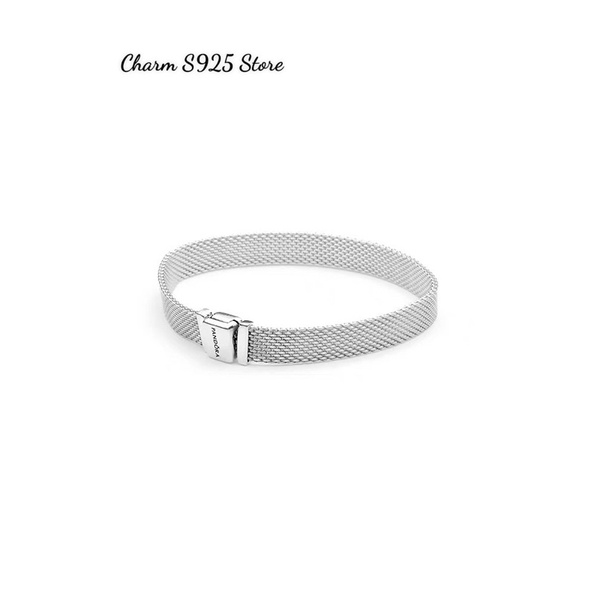 VÒNG TAY PAN ALE KHOÁ TRƠN BẠC S925 HÀNG CAO CẤP