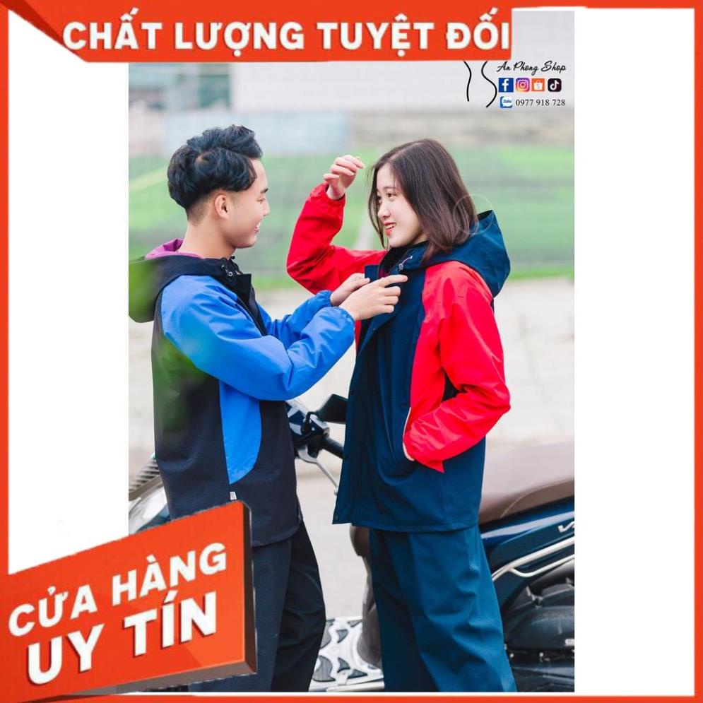 Áo Mưa 2 Lớp Xuất Khẩu  ÁO MƯA THỜI TRANG Chất Liệu Gore-Tex Nhập Khẩu