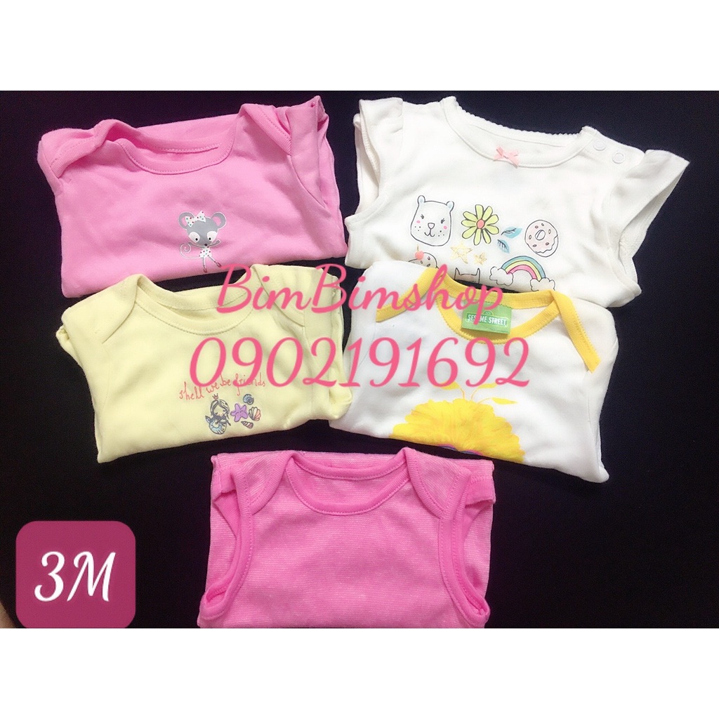 Set 5 bodychip cho bé