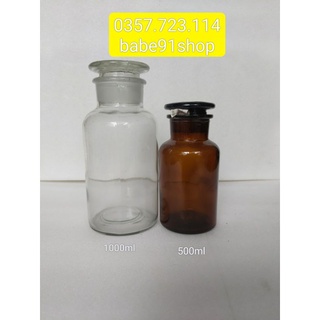 Lọ thủy tinh đựng chè 1000ml