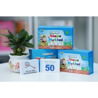 Flashcard chuyển đổi 100 số sang hình ảnh