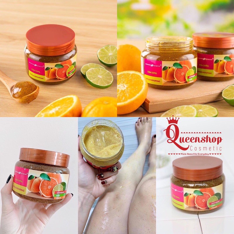 TẨY TẾ BÀO CHẾT TOÀN THÂN CAM CHANH ĐÀO GRAPEFRUIT LIME APRICOT NGA