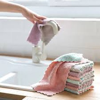 Khăn lau bát đĩa nhà bếp đa năng | Khăn lau siêu thấm siêu mềm