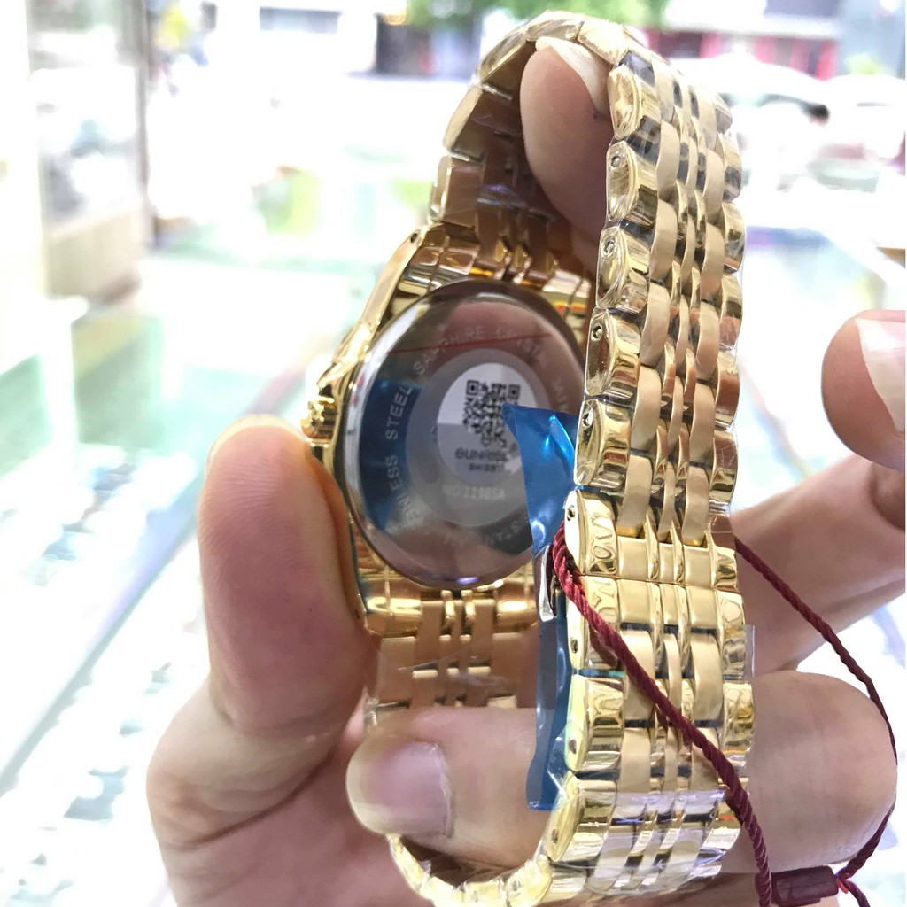 Đồng hồ Nam SUNRISE 1198SAV full hộp, thẻ chính hãng, kính sapphire chống xước chống nước tốt | BigBuy360 - bigbuy360.vn