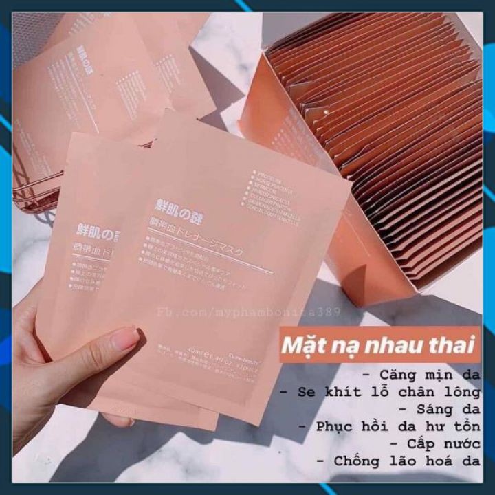 [Hàng Nhật]Mặt nạ nhau thai cừu Rwine Beauty Stem Cell Placenta Mask Nhật Bản White Store | BigBuy360 - bigbuy360.vn