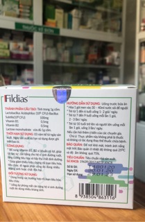 Men tiêu hoá Fildias