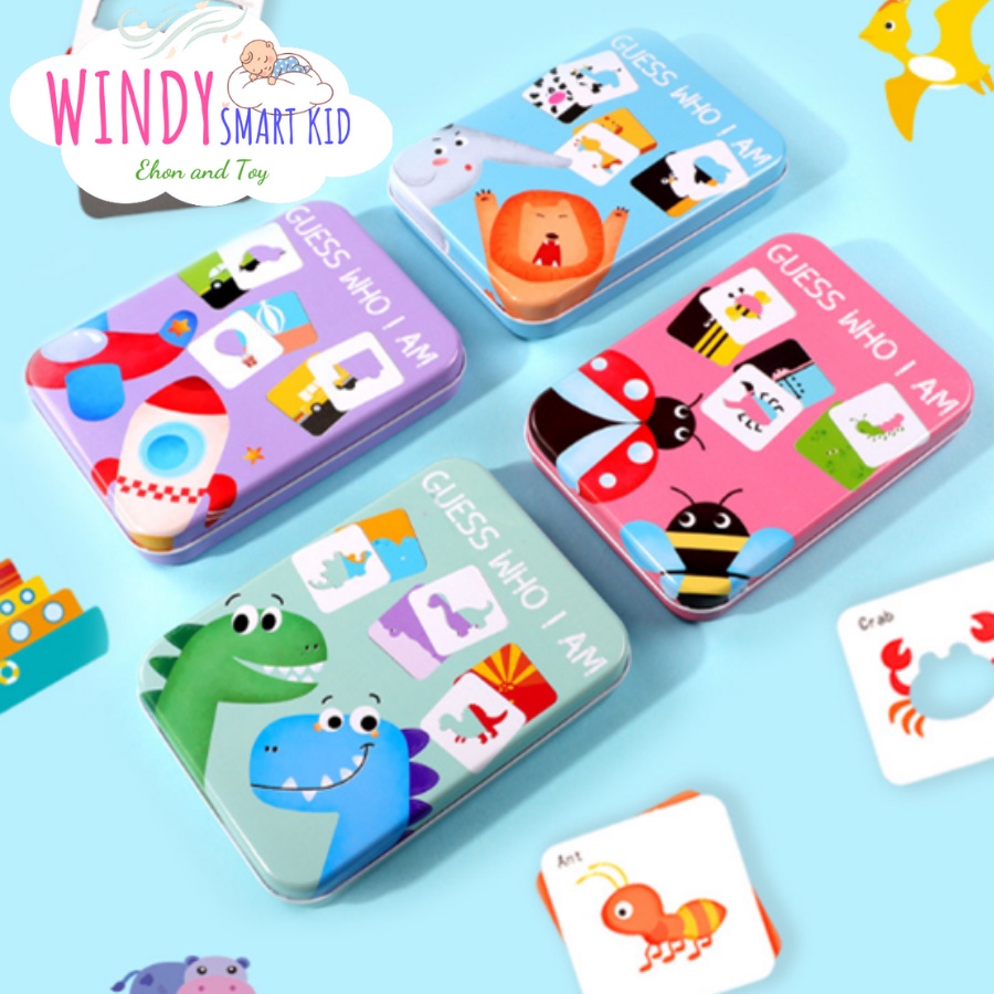 Đồ chơi cho bé - Xếp hình Guess Who I am
