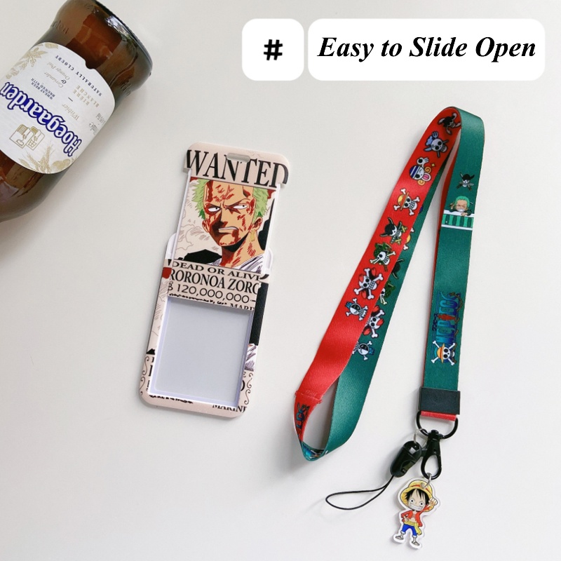 Dây Đeo Thẻ ID / Thẻ ID Họa Tiết Hoạt Hình One Piece Dễ Thương