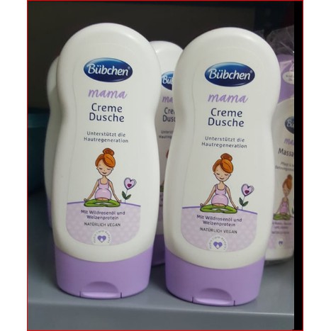 Sữa tắm cho bà bầu Bubchen Mama Creme – Dusche mẫu mới