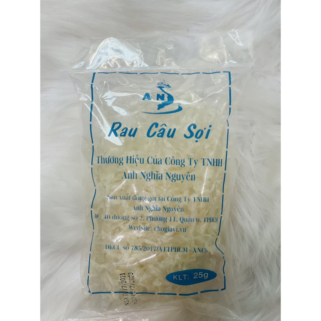 Rau câu sợi ngắn thương hiệu ANN 1 gói 25 Gram - Đảm bảo chất lượng | BigBuy360 - bigbuy360.vn