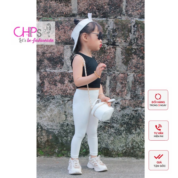 Quần Iegging Dài Ôm Body Cho Bé Gái