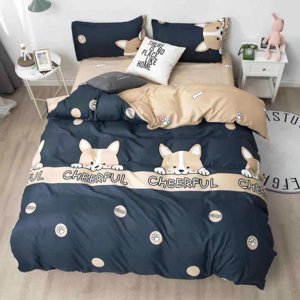 Cotton poly nhập khẩu nguyên bộ