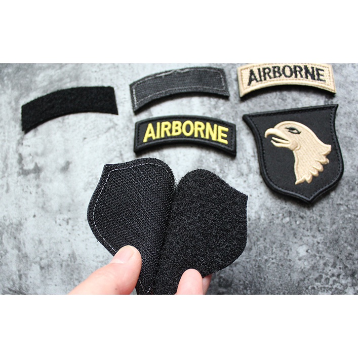 Patch_velcro sư đoàn dù 101_huy hiệu đại bàng_airborne