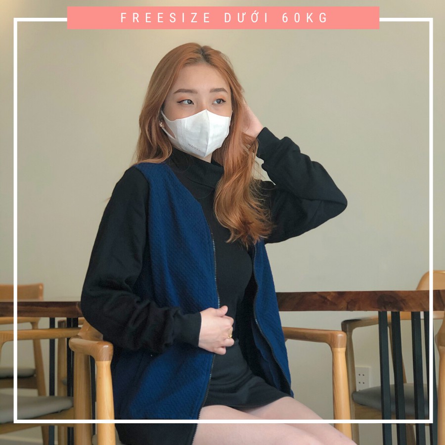 Áo khoác nỉ hoodie : HÀNG GIẢM GIÁ CUỐI NĂM – áo hoodie freesize dưới 55kg dành cho nữ, thun cotton 100%, hình chụp thật