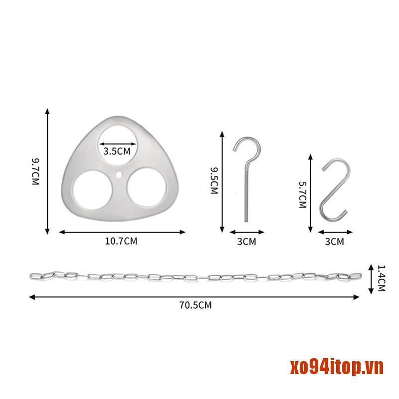 Bộ Nồi Nấu Ăn Ngoài Trời Có Móc Treo Tiện Lợi