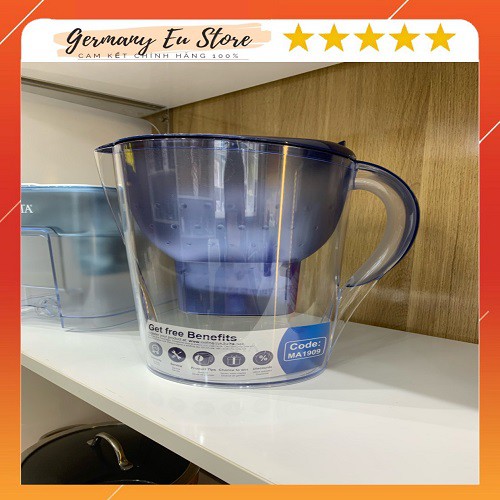 BÌNH LỌC NƯỚC BRITA MARELLA 2.4L 3.5L Kèm 2 Lõi Lọc [Nhập Khẩu - Germany Eu Store]