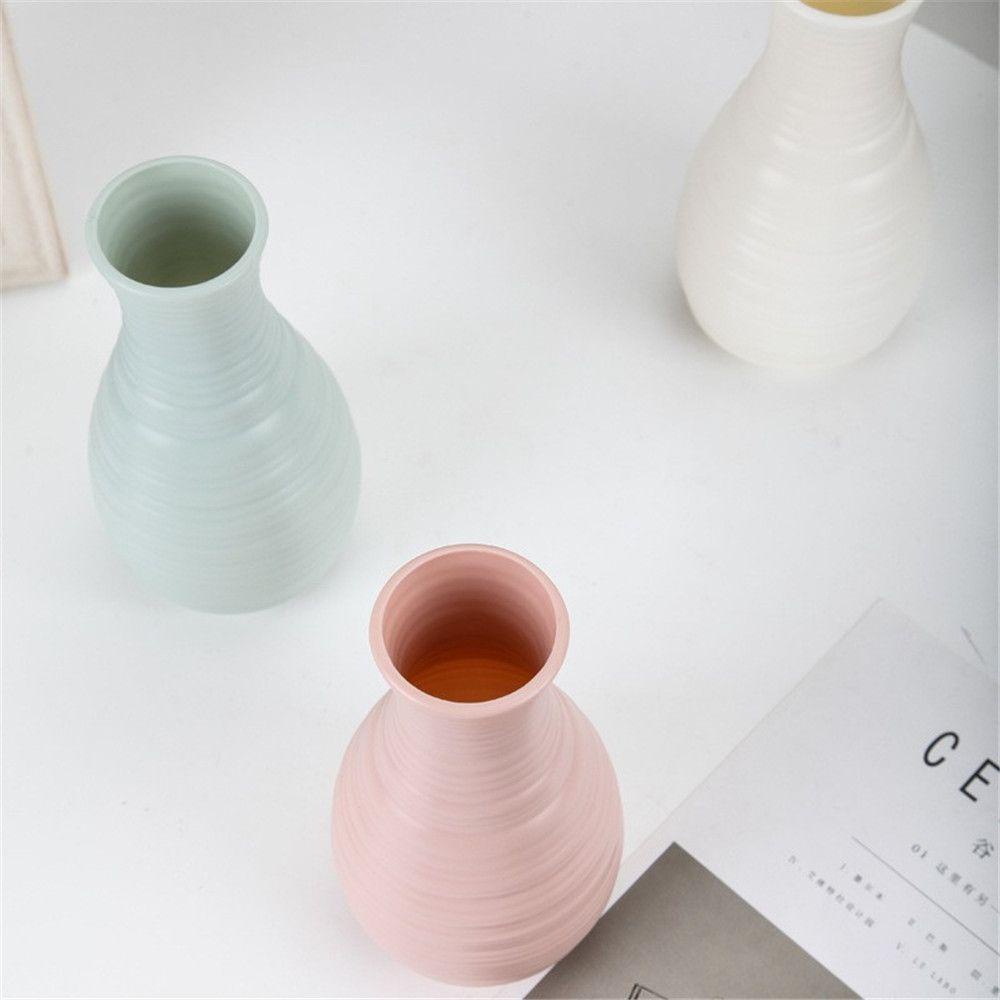 Bình Hoa Nhựa Chống Rơi Phong Cách Bắc Âu Trang Trí Nội Thất