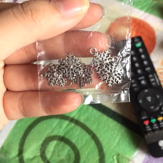 10 mặt bông tuyết xi bạc