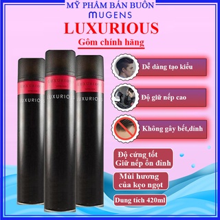 Gôm xịt tóc luxurious siêu cứng giữ nếp giá rẻ MN23