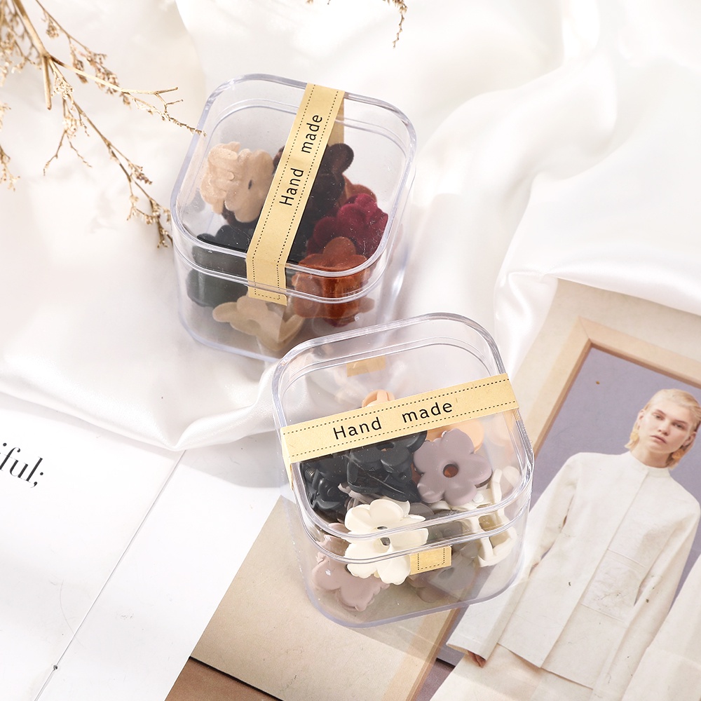 Set 10 kẹp tóc Haimeikang mini dễ thương