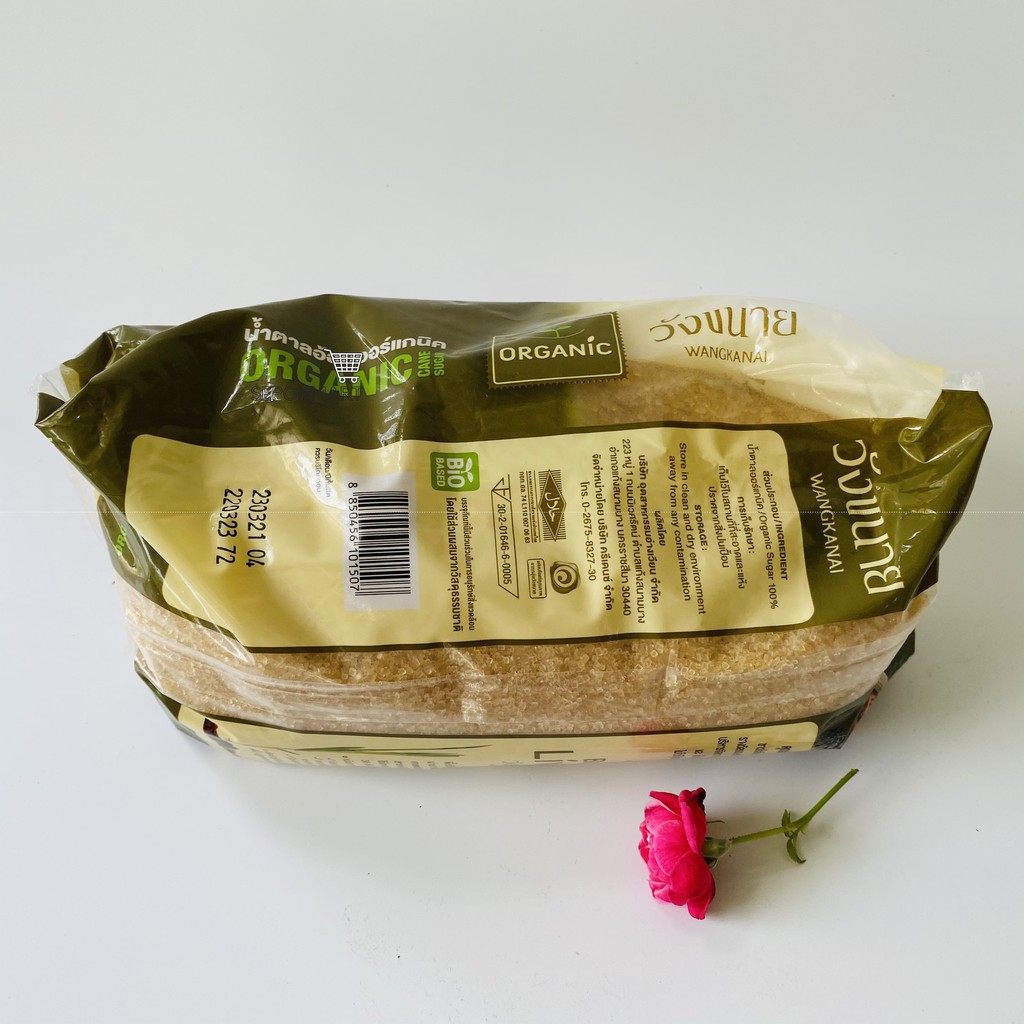 Đường Mía Hữu Cơ Wangkanai Thái Lan 1KG