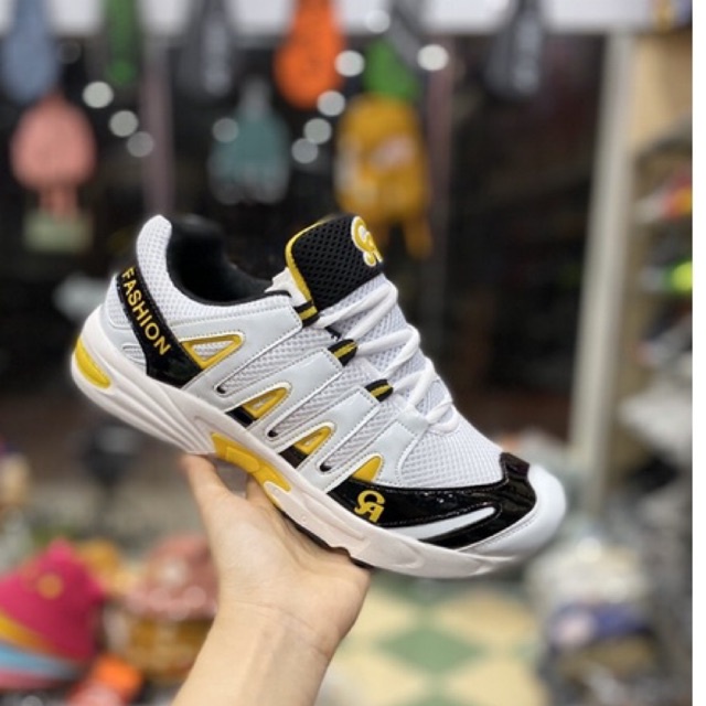 giày thể thao nam sọc sóng 2 màu