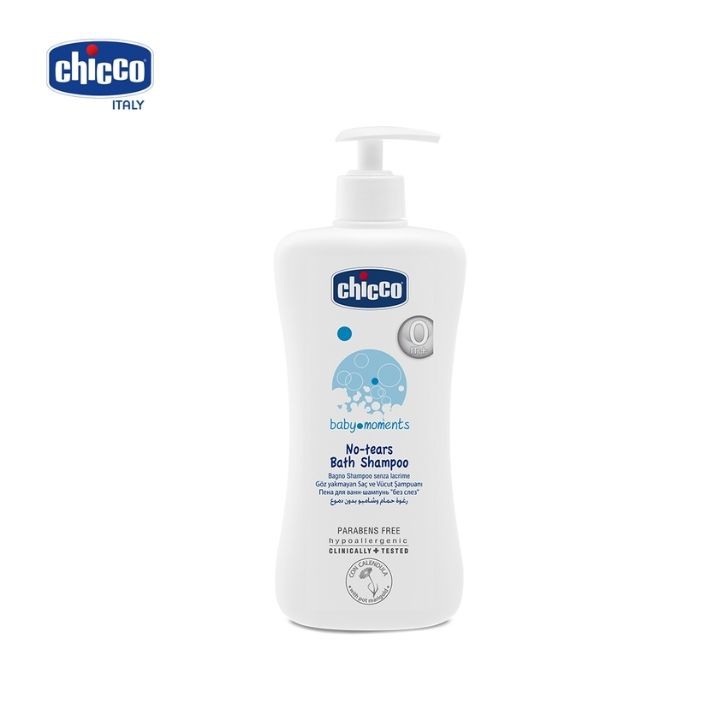 Sữa Tắm Gội Toàn Thân Cho Bé Chiết Xuất Yến Mạch/Hoa Cúc 0+ Chicco 500ml/200ml